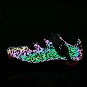 Pro Cycling Breathable No Lock Spin Riding Bicycle Shoes Size 47 NEW